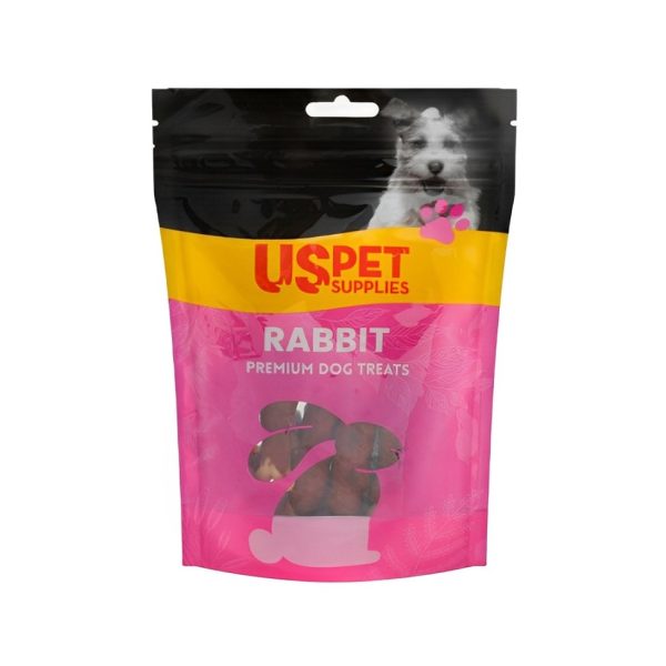 تشویق سگ us pet استخوان دور پیچ گوشت طعم خرگوش