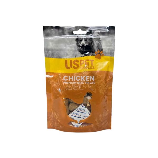تشویق سگ us pet استخوان دور پیچ گوشت طعم مرغ