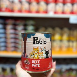 کنسرو ۸۰۰ گرمی پابلو گربه با طعم گوشت