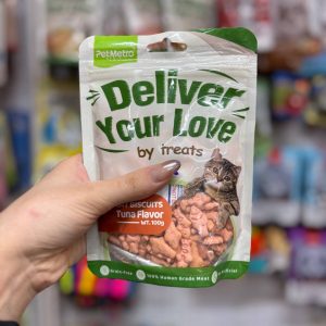 تشویقی بیسکوئیتی پت مترو گربه با طعم ماهی