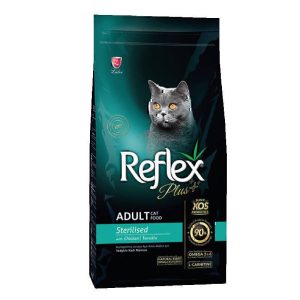 غذای رفلکس پلاس عقیم شده گربه با طعم مرغ