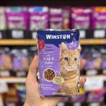پوچ وینستون گربه با طعم گوشت گاو و مرغ