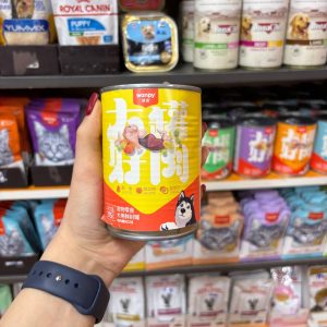 کنسرو سگ بالغ ونپی با طعم مرغ و گوشت گوزن