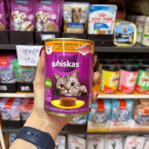 کنسرو گربه ویسکاس با طعم ماهی ساردین