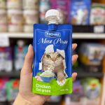 پودینگ فنبی با طعم مرغ و کت گرس