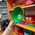 ظرف آب و غذای سگ و گربه استیل سطلی